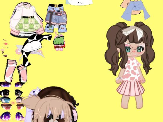 gacha life dress up cutie pie