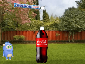 mentos in coke