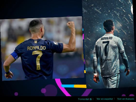 Ronaldo is the goat  1