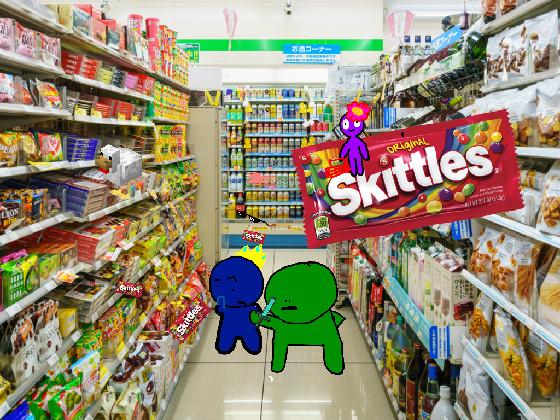 rainbow freinds SKITTLES