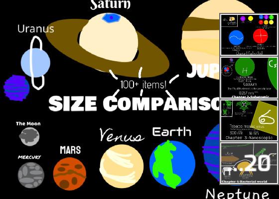 Size Comparison (108 items!)