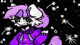 purple girl oc!!!!