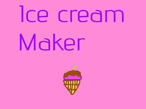 Ice cream maker