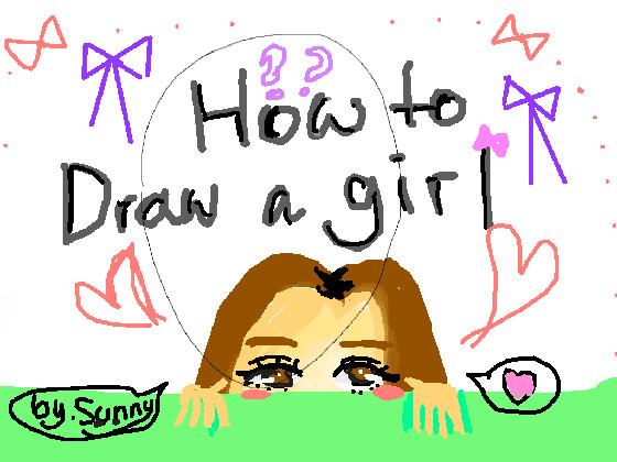 How to draw girl 1