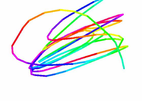 drawing rainbow 🌈