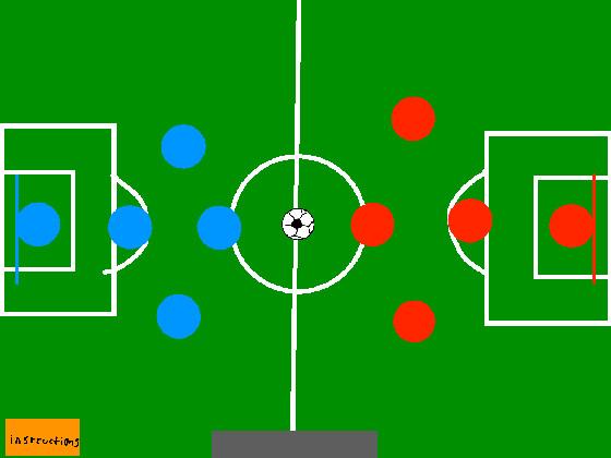 Play soccer 3-1-1 formation