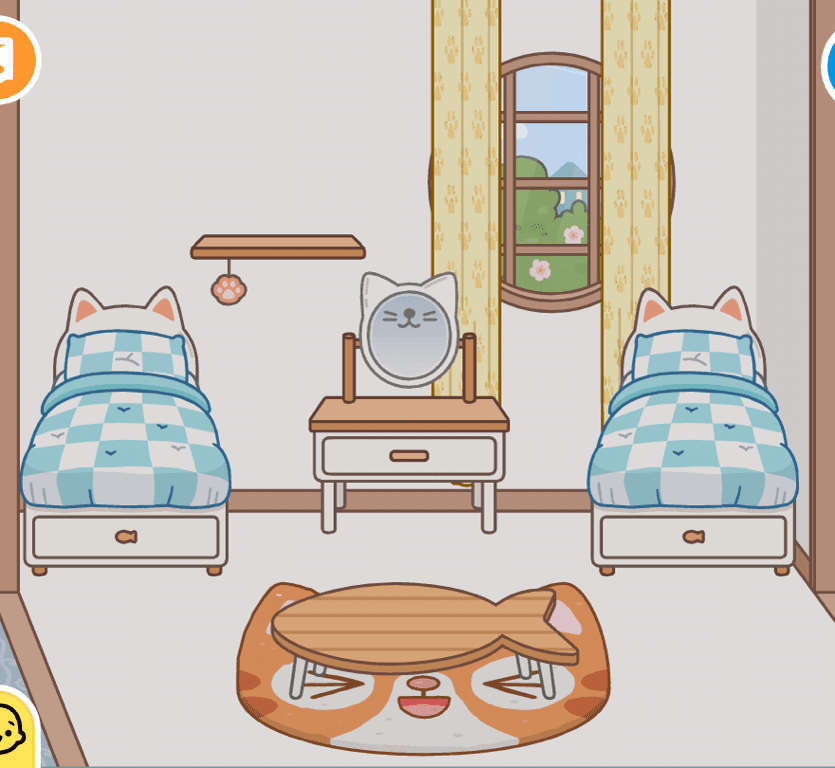 toca boca: cat bedroom 