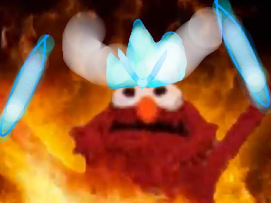 elmo is the ice evil king