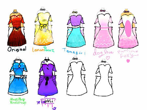 Re: design a dress 1 1