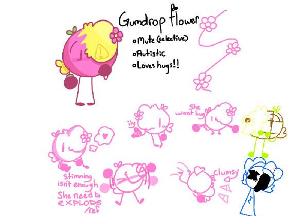 Re:HEY: gumdrop flower