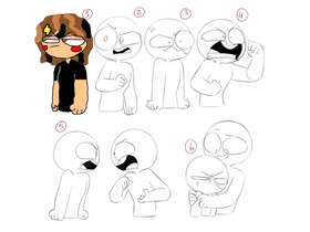 add your oc upset/angry/stressed