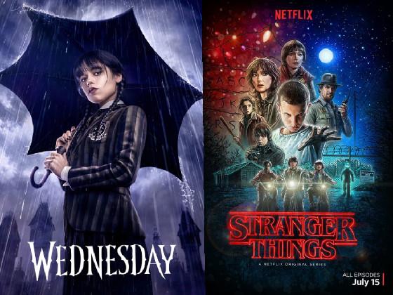 wednesday vs stranger things 1