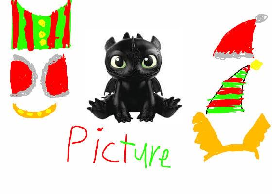 toothless dresser christmas