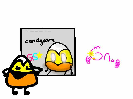 i drew candycorn!! 1