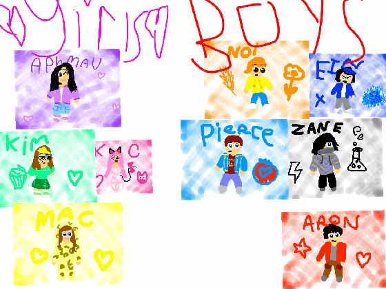 Aphmau boys vs girls