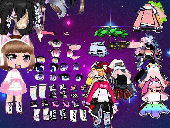 dress up gacha life