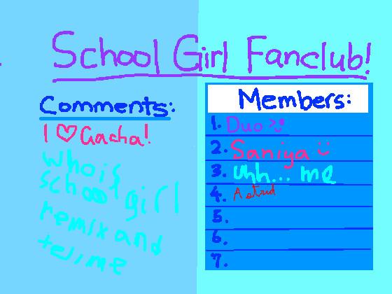 School Girl Fanclub 1 1 1