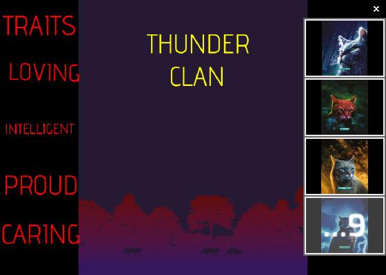 THUNDER CLAN SIMULATOR