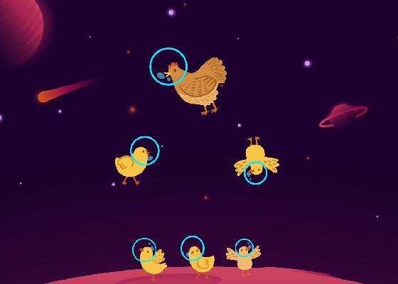 space chicken crazyness