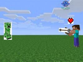 Minecraft shooter 1