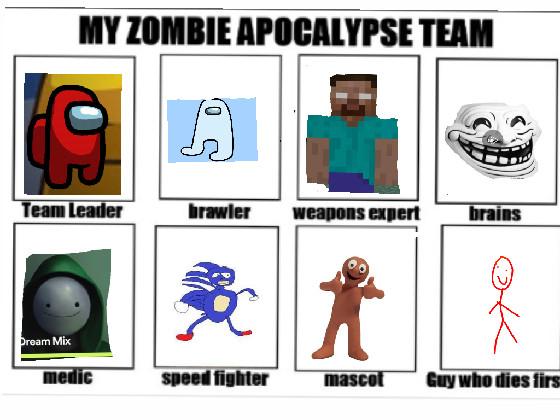 My Zombie Apocalypse Team