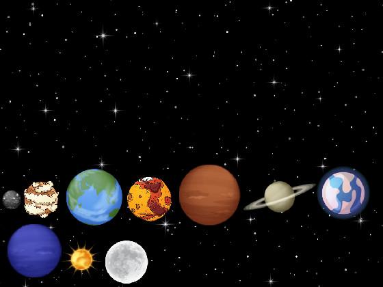 Solar system planets