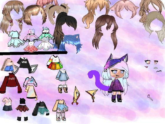 Gacha life Dressup! UwU 1 1