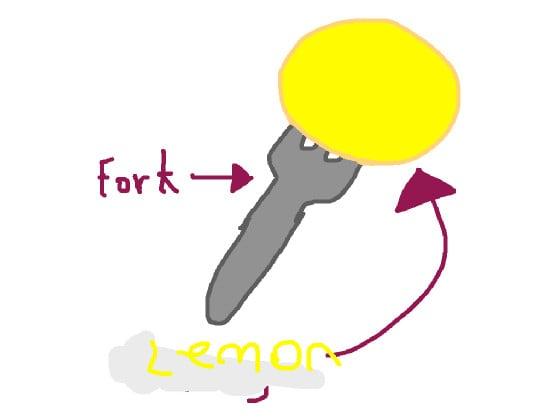 lemon On A Fork 1