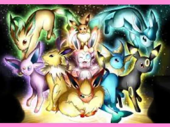 all the eevees 1