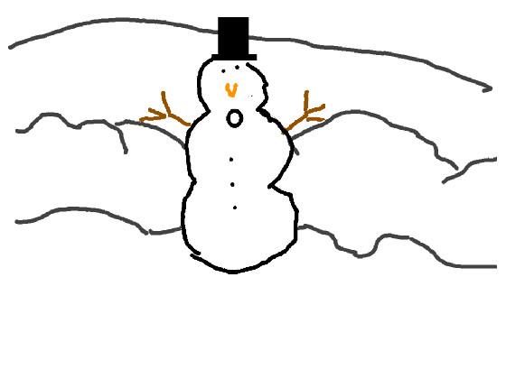 discombobulated snowman