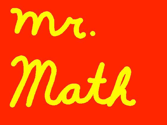 Mr. Math