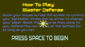 Blaster Defense