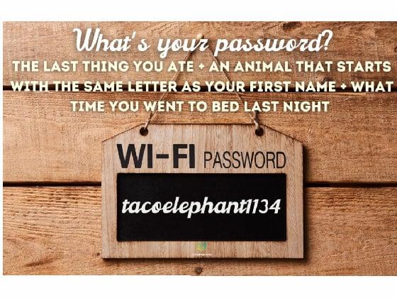 whats your wifi password 