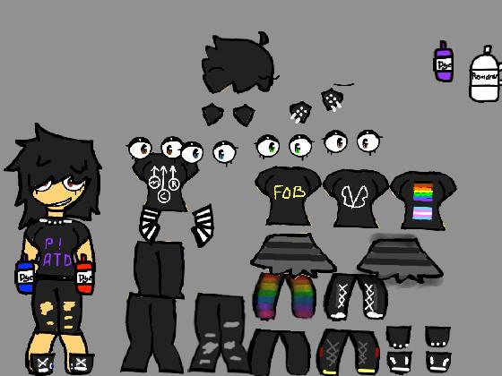 Emo Girl Dressup! 1 1