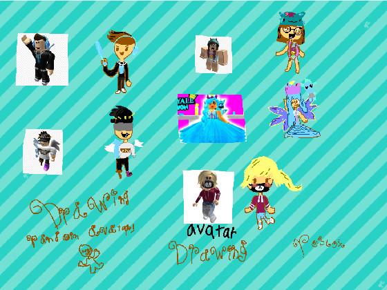 RANDOM ROBLOX AVATAR DRAWINGS! 1