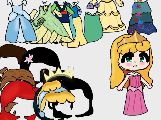 Disney Princess Gatcha Dressup 1 1