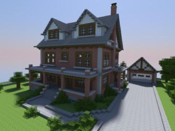 THE MINECRAFT MANSION  1