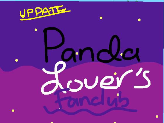 Panda Lover’s Fanclub! Member of the week: FieldCat 1