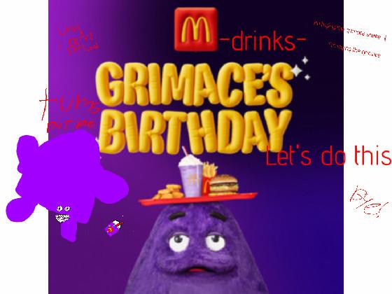 Grimace song audio 1 1 1