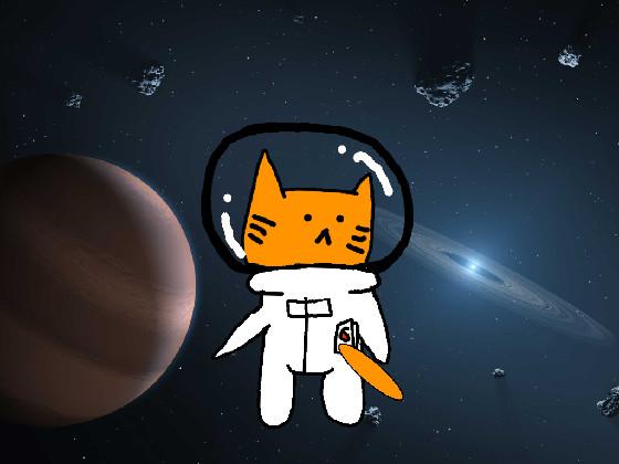 cat in space!