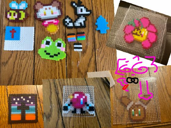 re:perler bead friends