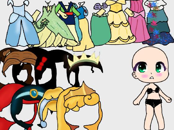 Disney Princess Gatcha Dressup 1 1