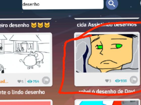 meu desenho apareceu kkk