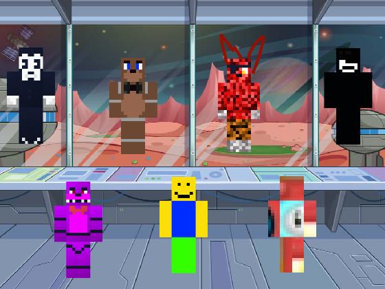 Minecraft skins dance party 1 1