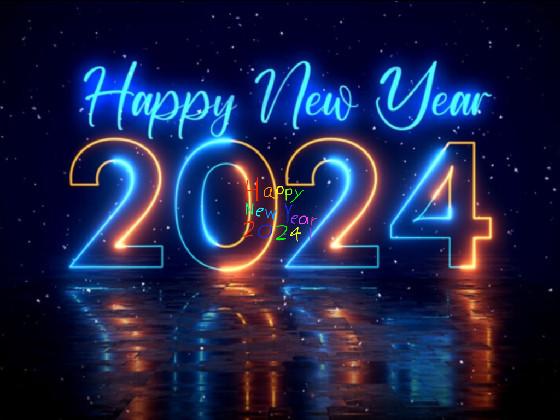 Happy New Year Spinner 2024