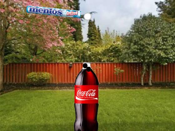 mentos in coke