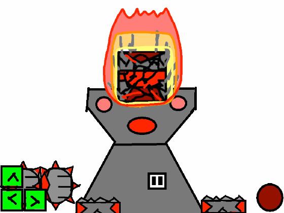 Hard Robot Boss Battle! 1