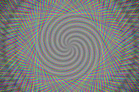 Star Illusion Spiral