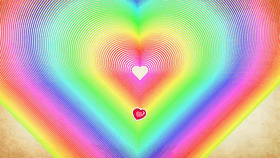 Rainbow Hearts