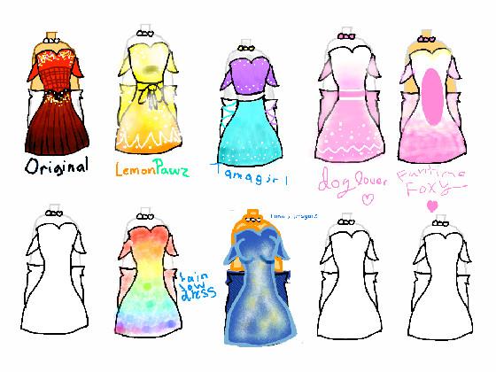 Re: design a dress 1 1